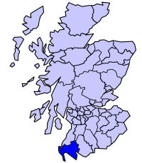 <span class="mw-page-title-main">Wigtown Area</span> Scottish lieutenancy area and former local government district