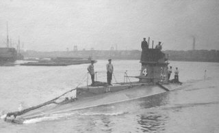 HMS <i>C4</i> Submarine of the Royal Navy