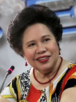 <span class="mw-page-title-main">Miriam Defensor Santiago</span> Filipina politician, former Senator, lawyer, and author (1945–2016)