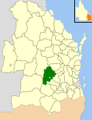 <span class="mw-page-title-main">Shire of Wambo</span> Local government area in Queensland, Australia