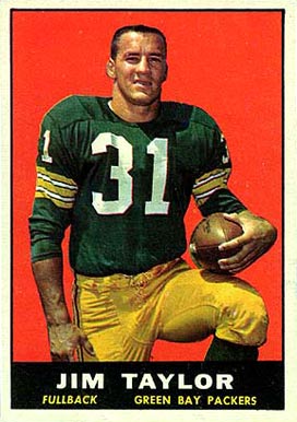 <span class="mw-page-title-main">Jim Taylor (fullback)</span> American football player (1935–2018)