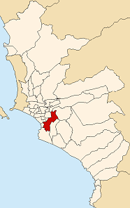 <span class="mw-page-title-main">Santiago de Surco</span> District in Lima, Peru