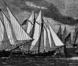 USS <i>Maria J. Carlton</i> Union schooner during the American Civil War