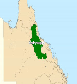 <span class="mw-page-title-main">Electoral district of Dalrymple</span> Australian electorate