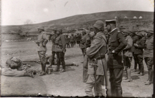 Battle of Sarikamis Enver Feldmann inspection 1914.png