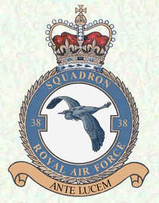 <span class="mw-page-title-main">No. 38 Squadron RAF</span> Defunct flying squadron of the Royal Air Force