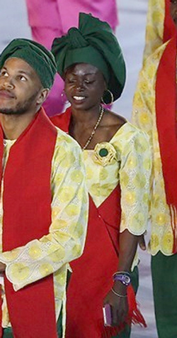 Noélie Yarigo kesäolympialaisissa 2016.