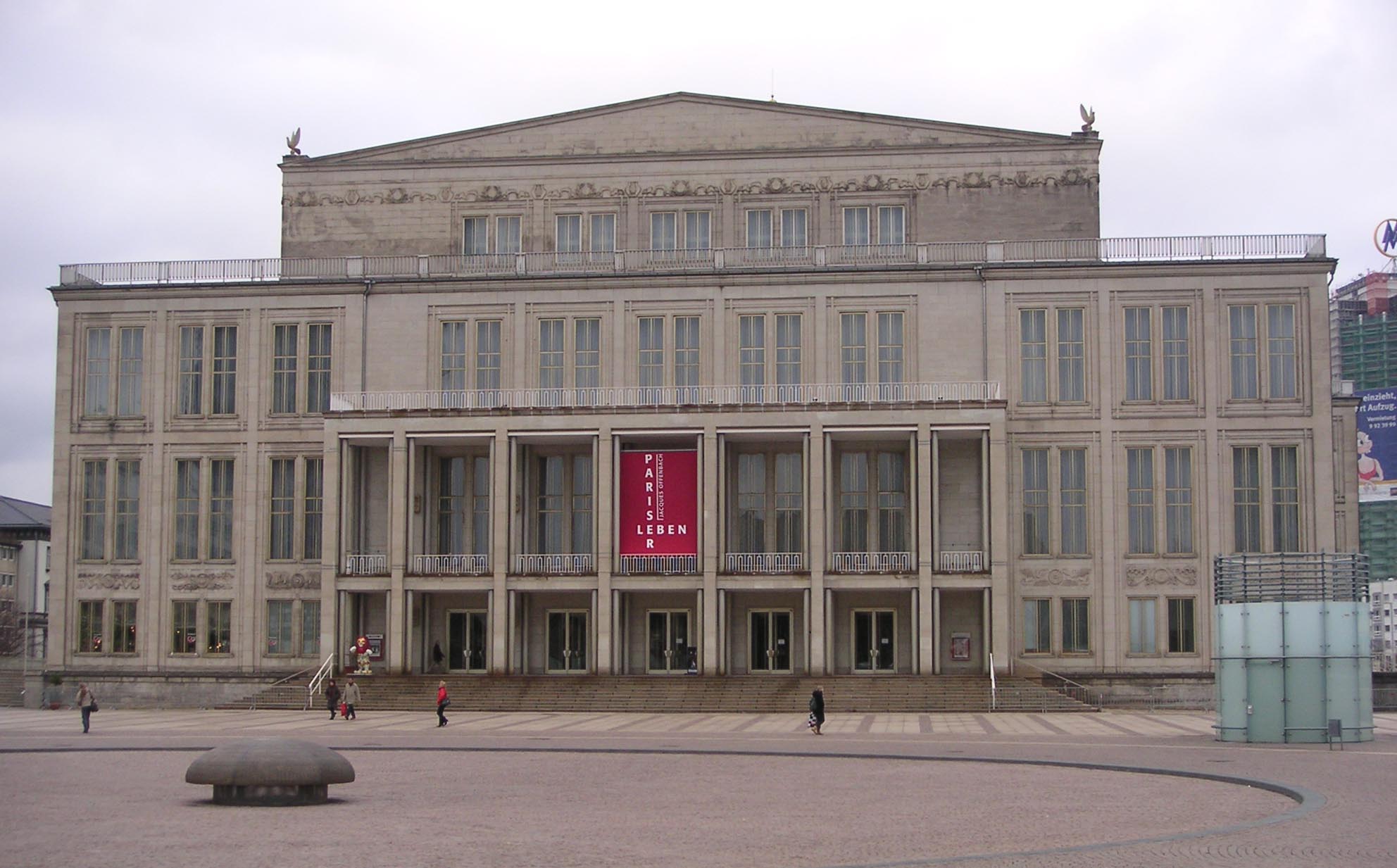 The Leipzig opera house (1868-1943)