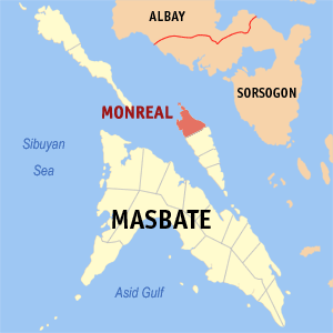 Monreal, Masbate Municipality in Bicol Region, Philippines