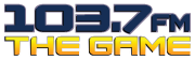 Former logo KLWB 103.7fmTheGame logo.png