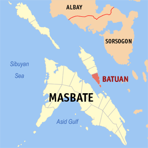 Batuan, Masbate Municipality in Bicol Region, Philippines