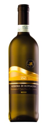 A bottle of Albana di Romagna Albana secco.jpg