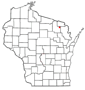 <span class="mw-page-title-main">Armstrong Creek, Wisconsin</span> Town in Wisconsin, United States