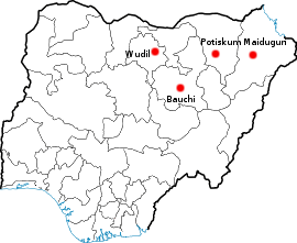 <span class="mw-page-title-main">2009 Boko Haram uprising</span> 2009 conflicts between police and Islamist militants in northeastern Nigeria