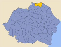 <span class="mw-page-title-main">Hotin County</span> County in Romania