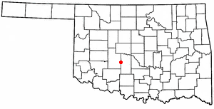 <span class="mw-page-title-main">Verden, Oklahoma</span> Town in Oklahoma, United States