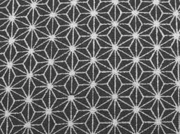 Closeup of a textile with a geometric pattern