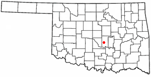 <span class="mw-page-title-main">Macomb, Oklahoma</span> Town in Oklahoma, United States