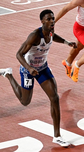 <span class="mw-page-title-main">Just Kwaou-Mathey</span> French hurdler (born 1999)