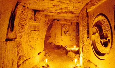 Aperçu des carrières souterraines de Paris.