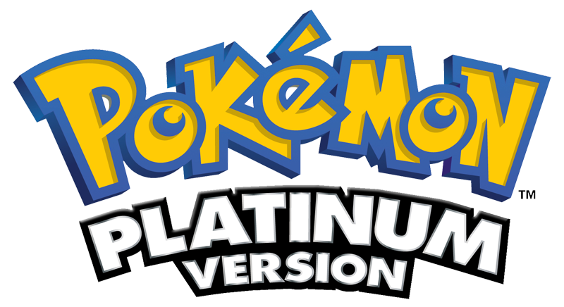 File:Pokemon Platinum Version logo.png - Wikimedia Commons