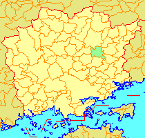 旧・柵原町の位置