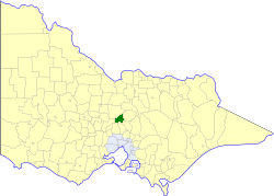 <span class="mw-page-title-main">Shire of Pyalong</span> Local government area in Victoria, Australia