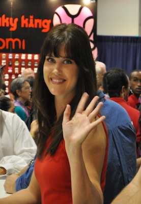 <span class="mw-page-title-main">Sarah Lancaster</span> American actress (born 1980)