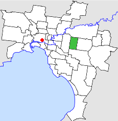 <span class="mw-page-title-main">City of Box Hill</span> Local government area in Victoria, Australia