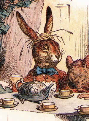 <span class="mw-page-title-main">March Hare</span> Fictional character from Alices Adventures in Wonderland