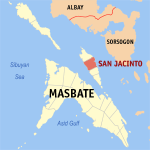 San Jacinto, Masbate Municipality in Bicol Region, Philippines