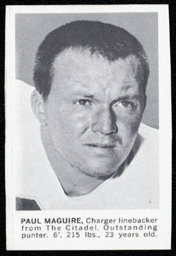 <span class="mw-page-title-main">Paul Maguire</span> American football player and sportscaster (born 1938)