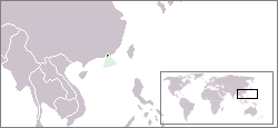 Location of Hong Kong