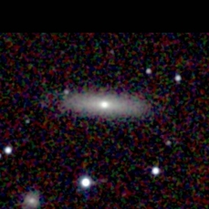 NGC 403 Lenticular galaxy in the constellation Pisces