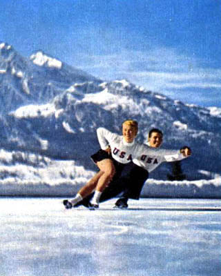 <span class="mw-page-title-main">Figure skating at the 1956 Winter Olympics</span> Olympic figure skating events in Cortina dAmpezzo 1956