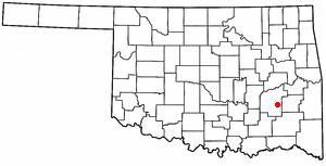 <span class="mw-page-title-main">Haileyville, Oklahoma</span> City in Oklahoma, United States