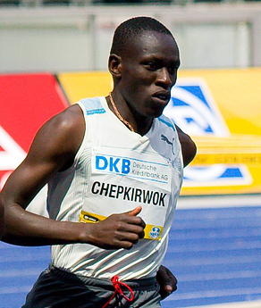 <span class="mw-page-title-main">Abraham Chepkirwok</span> Ugandan middle-distance runner