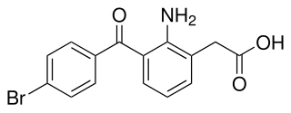 <span class="mw-page-title-main">Bromfenac</span> Chemical compound