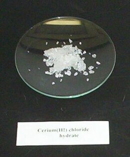 Cerium(III) chloride Chemical compound