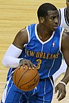 Chris Paul playing for the Los Angeles Clippers in 2013