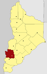 Junín de los Andes – Mappa