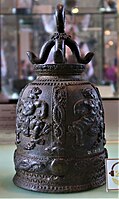 Elephant bell made of bronze from the Angkor period.