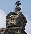 Sculpture de la couronne sur le toit du palais du Reichstag