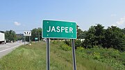 Jasper community sign