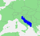 Localització de la mar Adriàtica