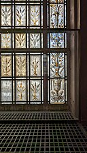 Stained glass window - Harkness Chapel.