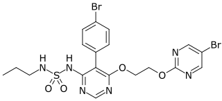 <span class="mw-page-title-main">Macitentan</span> Chemical compound