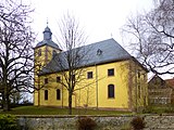 Die Kirche St. Cosmas und Damian in Neunkirchen wurde nach Lichtenbergs Entwürfen barock umgebaut