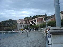 Portbou, plage principale (2006).