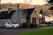 Historic Newholme Hospital porter's lodge in Derbyshire Porter's Lodge, Newholme Hospital.jpg